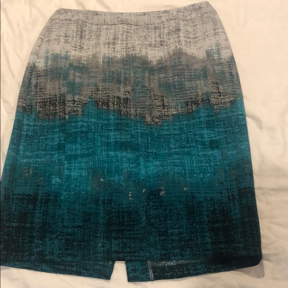 Olivia & Martin ombré pencil skirt